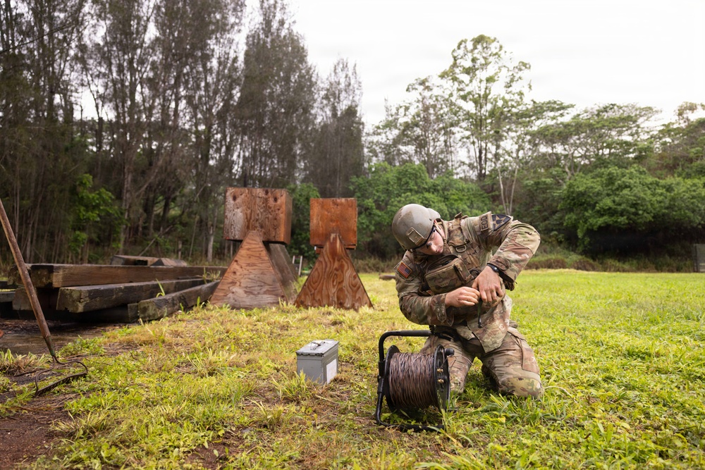 USARPAC EOD Day 2 Competition Lanes