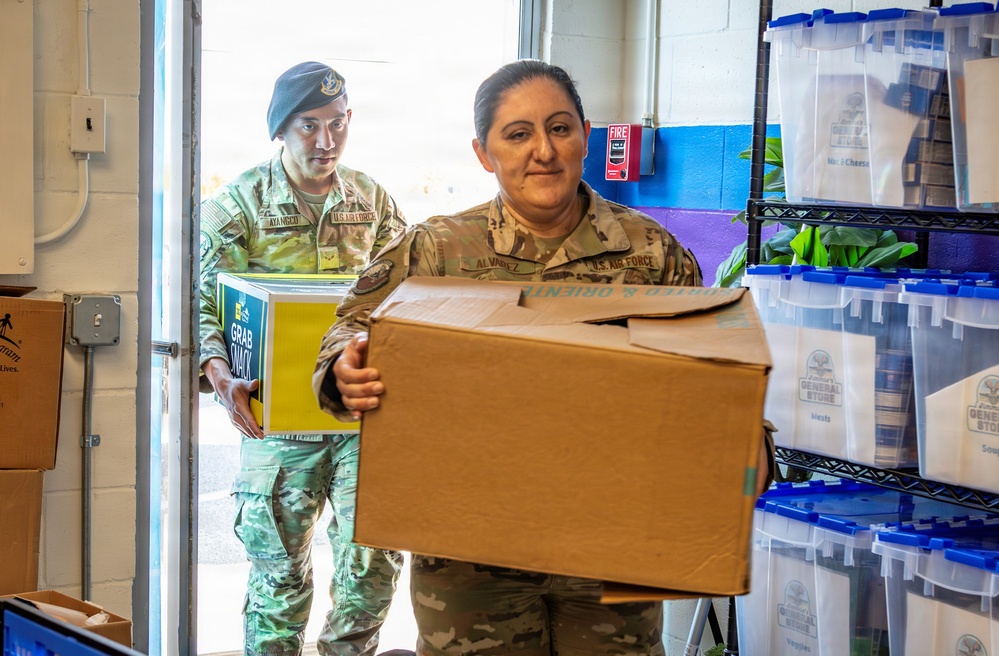 Community touchdown: Coffee-4-Vets treats Airmen for Big Game