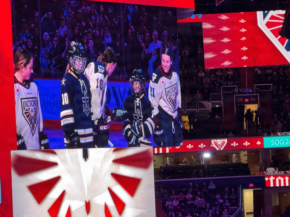 Child of SSP Employee Meets Professional Hockey Player and U.S. Olympian