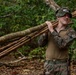 Jungle Operations Training Course - Panama: Jungle Shelter Crafting