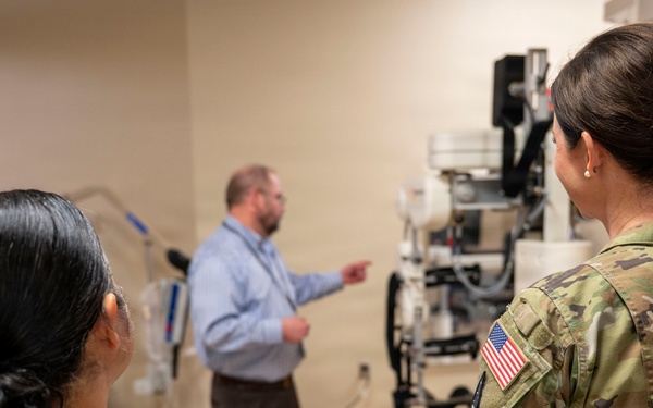 Honoring the Legacy of Service: Leadership from Buckley Space Force Base Visits Rocky Mountain Regional VA Medical Center During National Salute to Veteran Patients Week