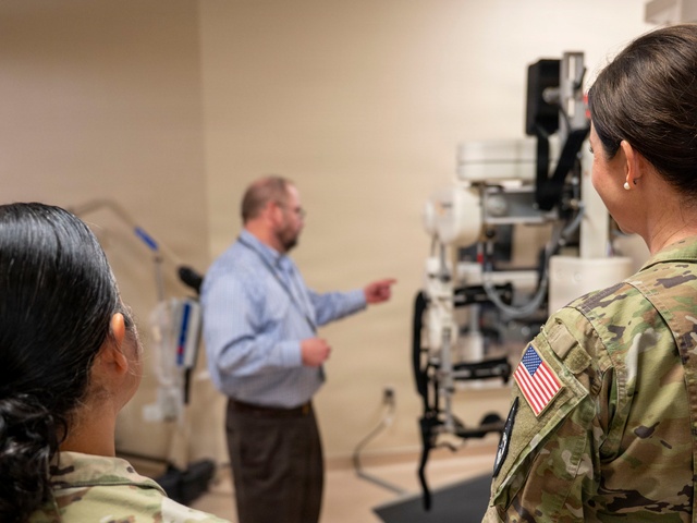 Honoring the Legacy of Service: Leadership from Buckley Space Force Base Visits Rocky Mountain Regional VA Medical Center During National Salute to Veteran Patients Week
