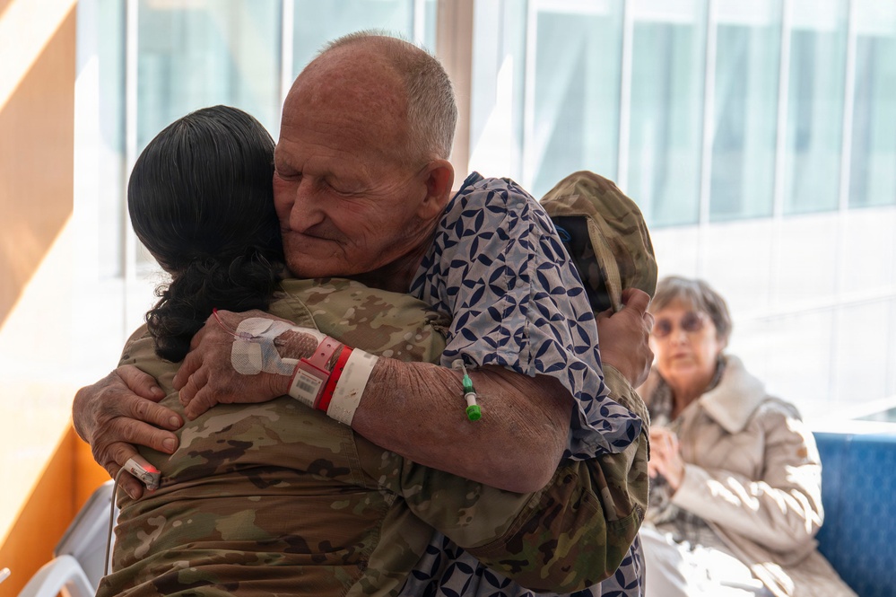 Honoring the Legacy of Service: Leadership from Buckley Space Force Base Visits Rocky Mountain Regional VA Medical Center During National Salute to Veteran Patients Week