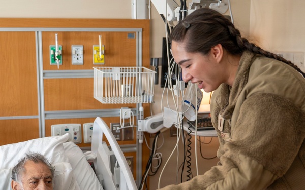 Honoring the Legacy of Service: Leadership from Buckley Space Force Base Visits Rocky Mountain Regional VA Medical Center During National Salute to Veteran Patients Week