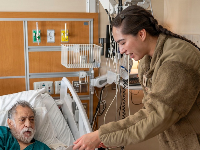 Honoring the Legacy of Service: Leadership from Buckley Space Force Base Visits Rocky Mountain Regional VA Medical Center During National Salute to Veteran Patients Week