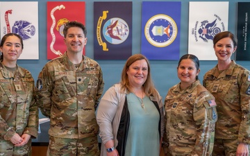Honoring the Legacy of Service: Leadership from Buckley Space Force Base Visits Rocky Mountain Regional VA Medical Center During National Salute to Veteran Patients Week