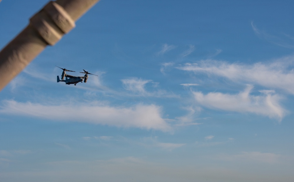 Flight Operations Onboard USS Boxer