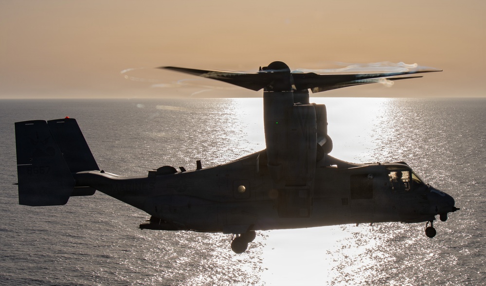 Flight Operations Onboard USS Boxer