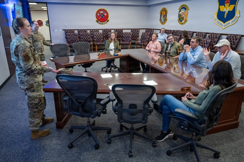 Honorary Commanders Get Inside Look of 97th Mission Support Group