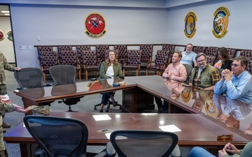 Honorary Commanders Get Inside Look of 97th Mission Support Group
