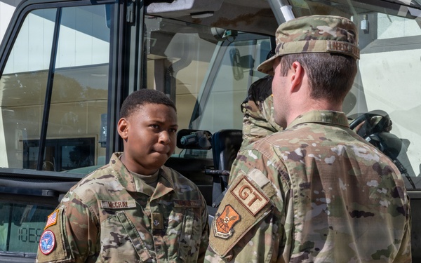 JROTC Cadets Visit 2 BW