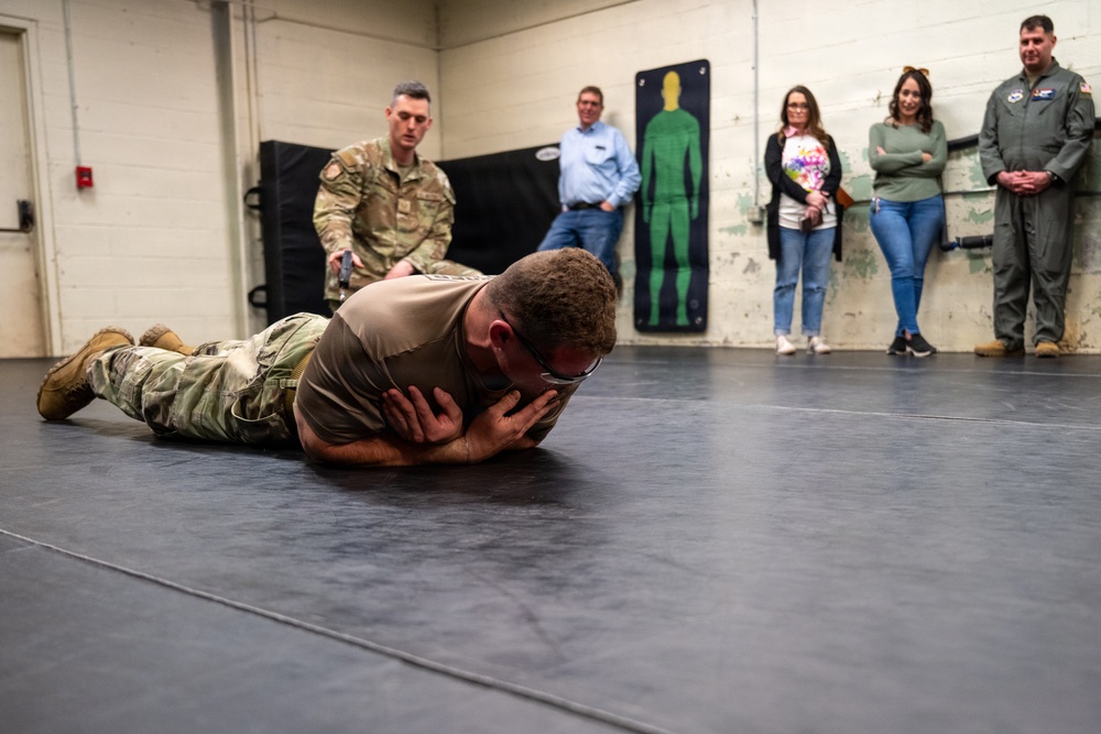 Honorary Commanders Get Inside Look of 97th Mission Support Group