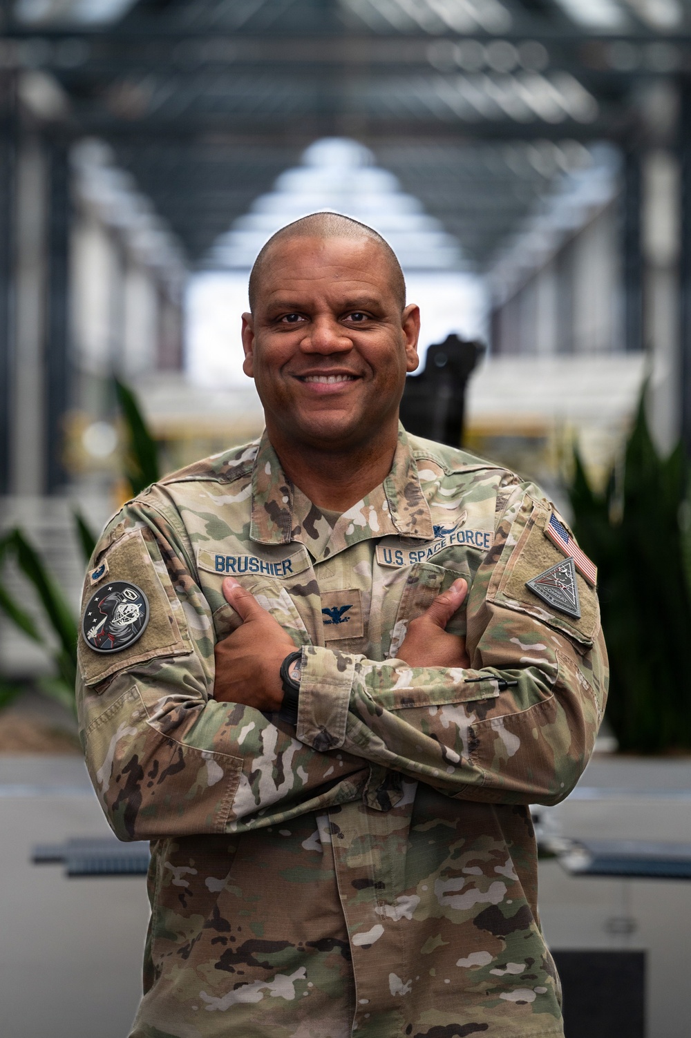 U.S. Space Force Col. Raymond Brushier
