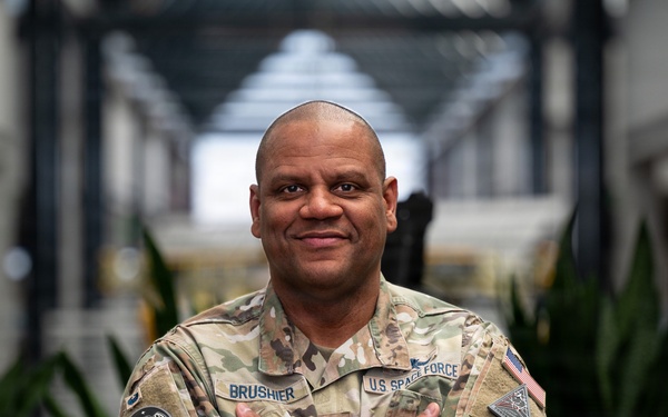 U.S. Space Force Col. Raymond Brushier