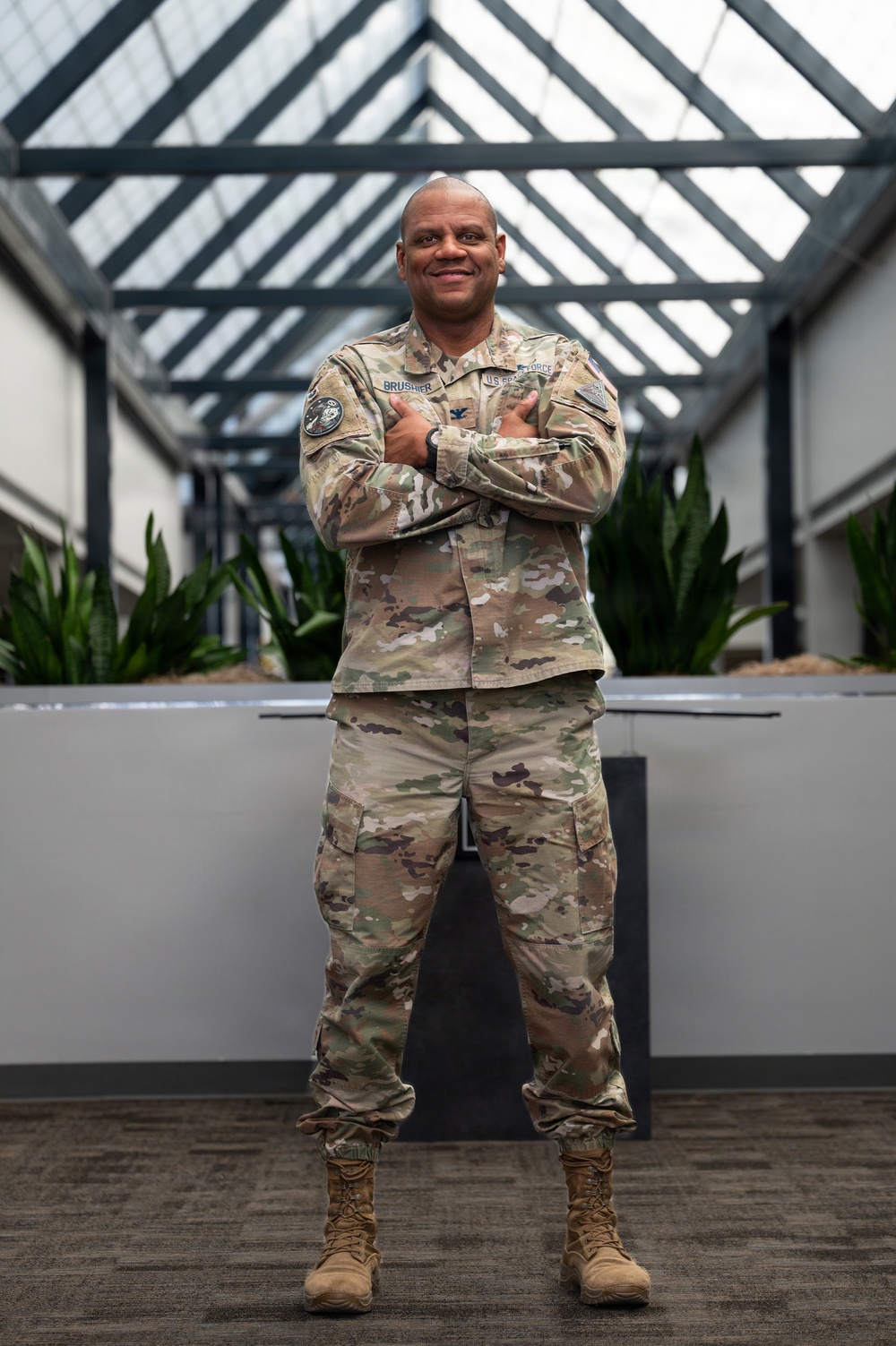 U.S. Space Force Col. Raymond Brushier