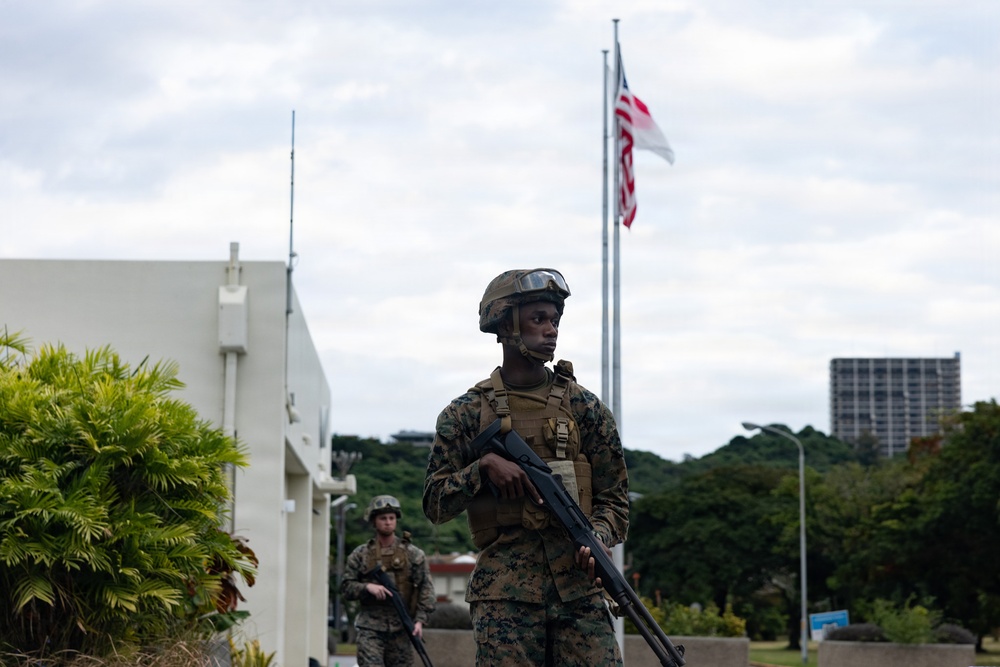 MCIPAC conducts patrol exercise at Camp Lester