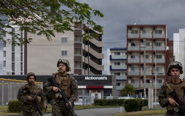 MCIPAC conducts patrol exercise at Camp Lester