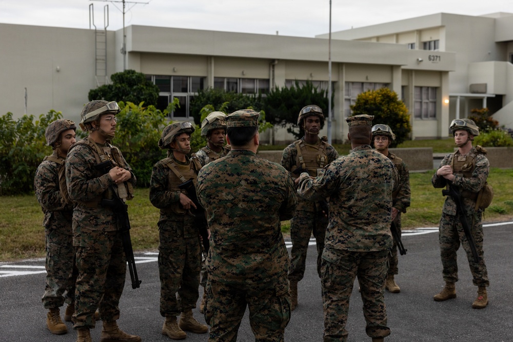 MCIPAC conducts patrol exercise at Camp Lester