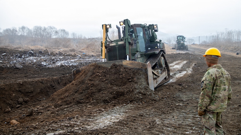 Champion Brigade Improves Riverbanks for Bridging