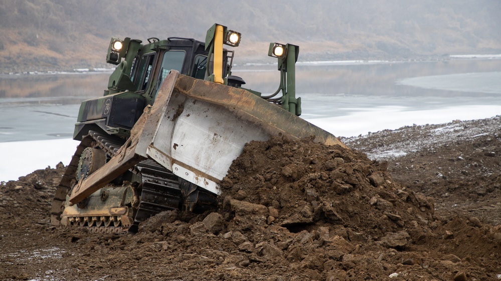 Champion Brigade Improves Riverbanks for Bridging