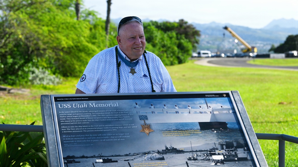 MOH Visits Joint Base Pearl Harbor-Hickam