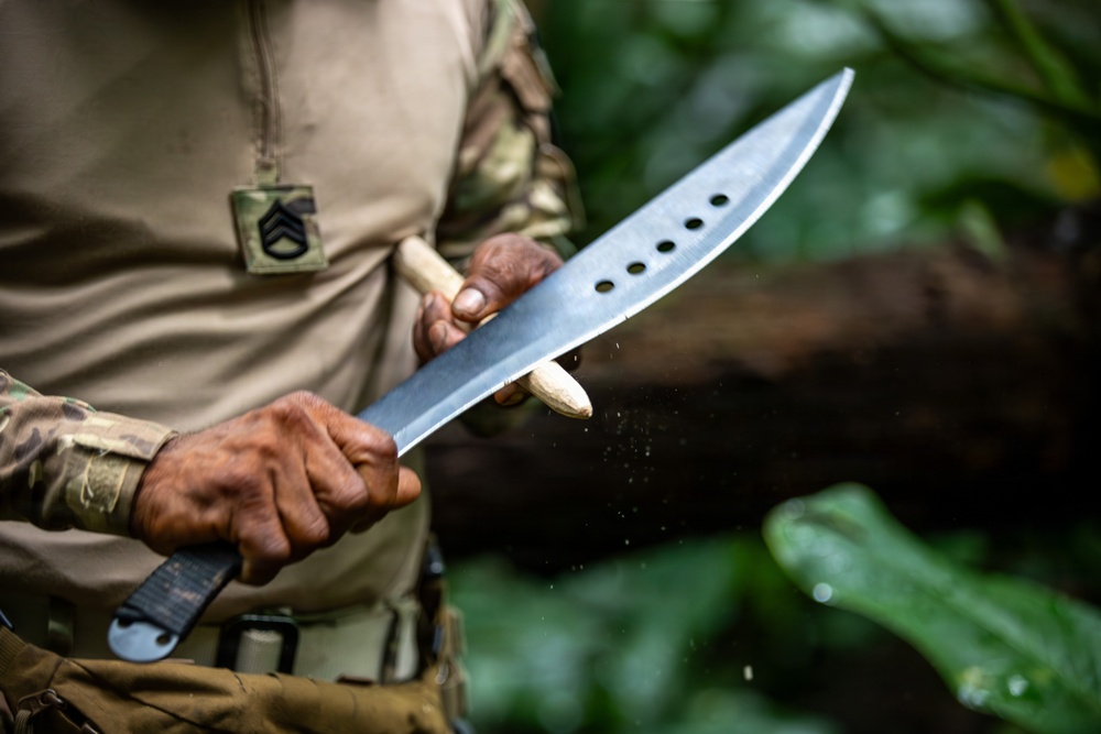 Jungle Operations Training Course - Panama 26-03: Primitive Fire and Shelter Crafting