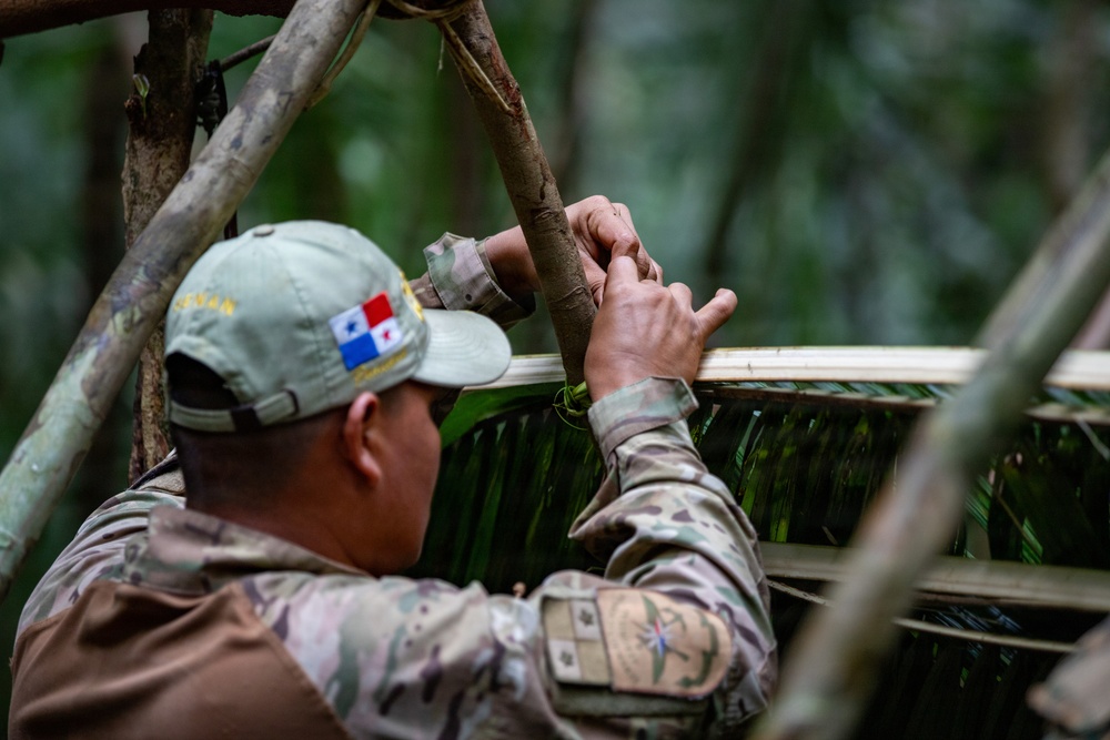 Jungle Operations Training Course - Panama 26-03: Primitive Fire and Shelter Crafting