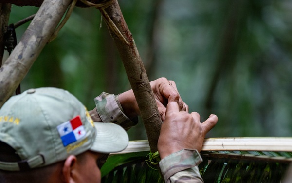 Jungle Operations Training Course - Panama 26-03: Primitive Fire and Shelter Crafting