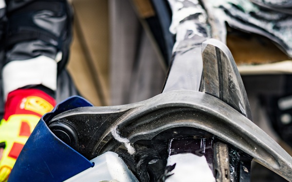 U.S. Army Soldiers execute a Defense CBRNE Response Force training evaluation