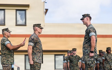 Camp Blaz Marine awarded an impact Navy and Marine Corps Achievement Medal