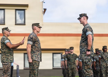 Camp Blaz Marine awarded an impact Navy and Marine Corps Achievement Medal