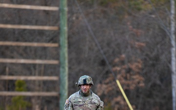 Soldiers compete in 30th Troop Command Best Warrior Competition