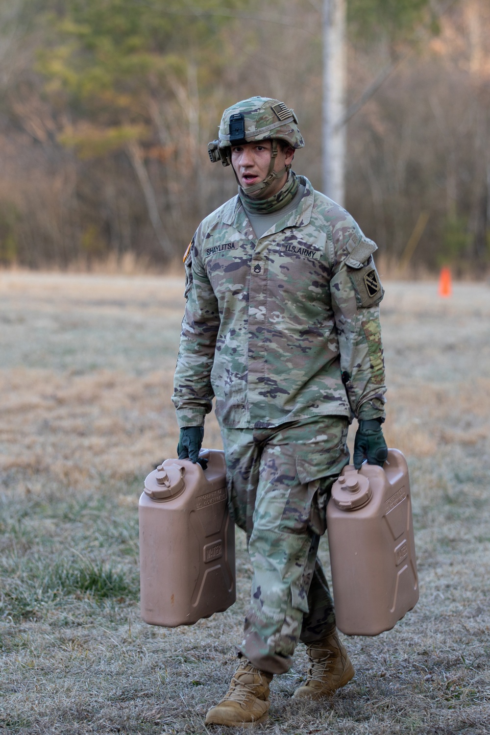 Soldiers compete in 30th Troop Command Best Warrior Competition