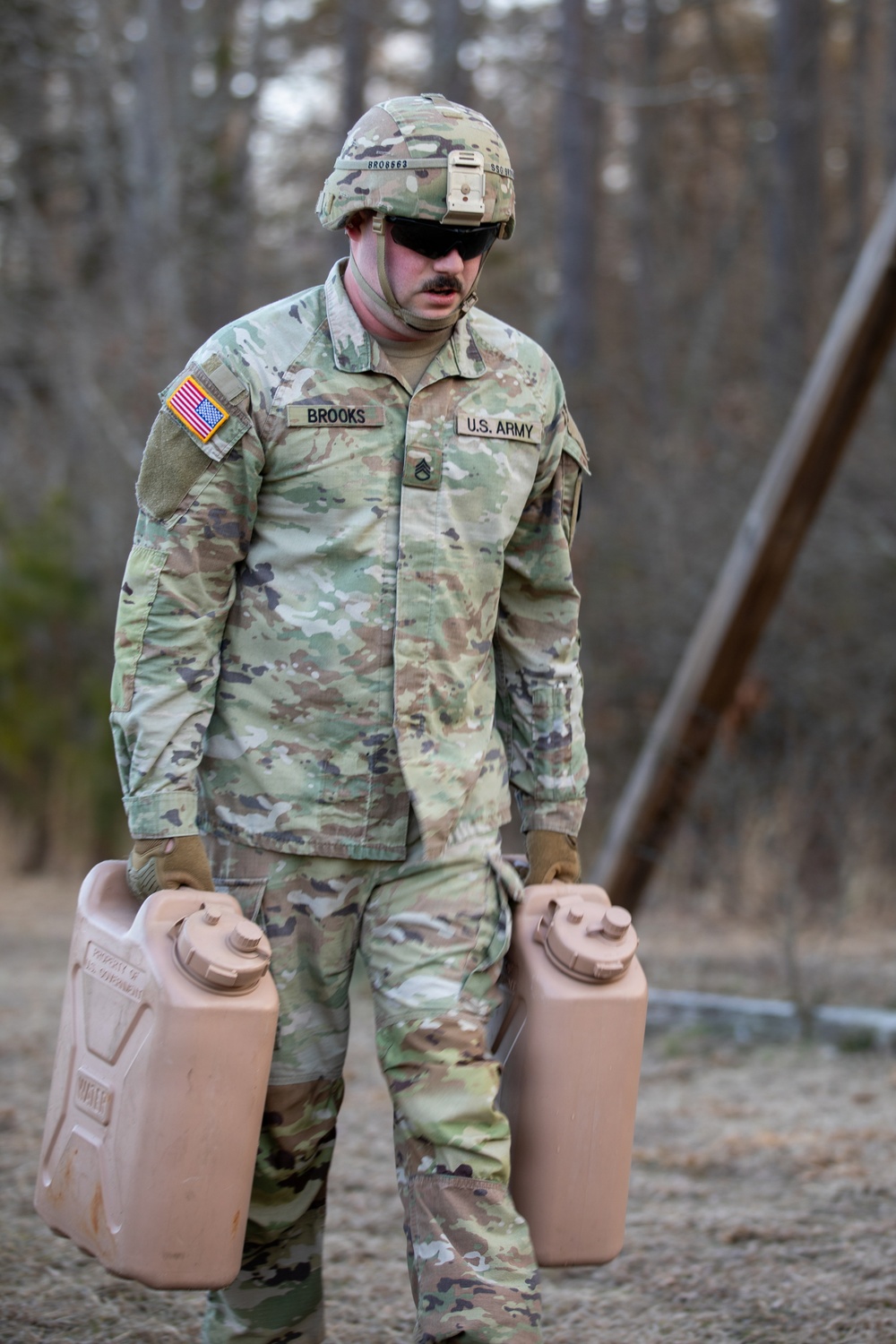 Soldiers compete in 30th Troop Command Best Warrior Competition