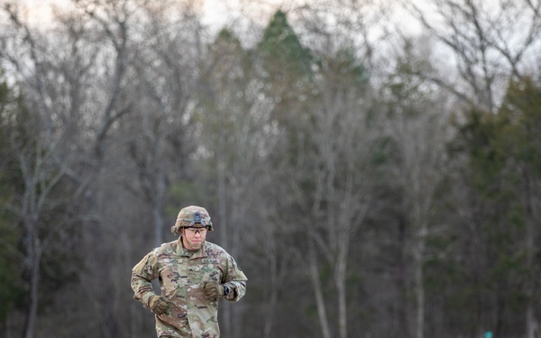 Soldiers compete in 30th Troop Command Best Warrior Competition