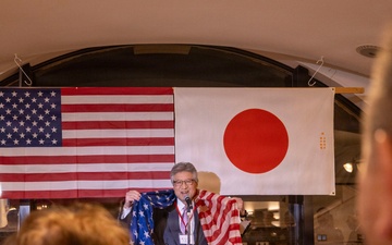 Otaru Community Leaders Hold a Welcome Reception for USS Dewey Sailors