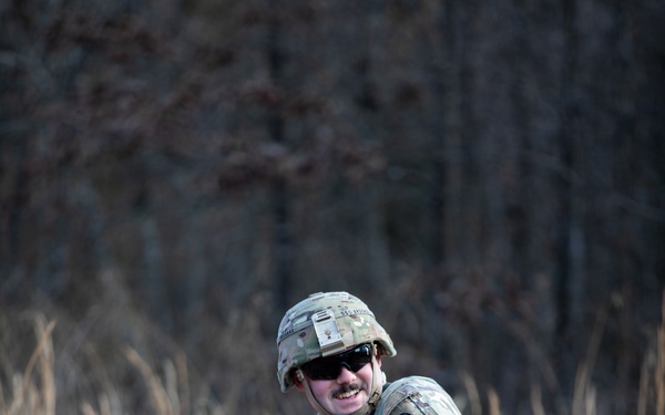 Soldiers compete in 30th Troop Command Best Warrior Competition