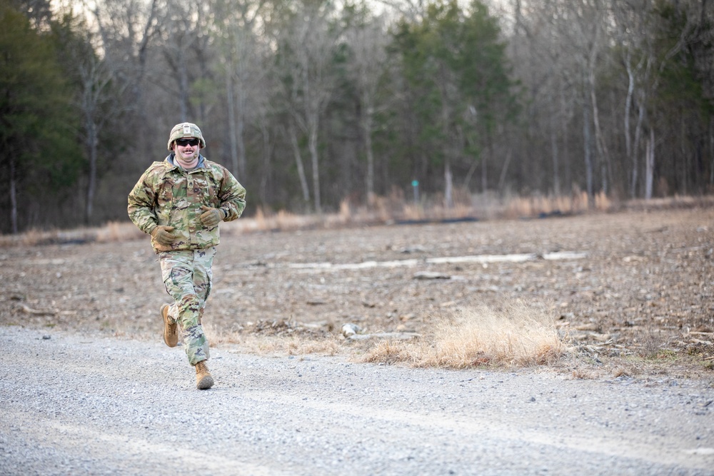 Soldiers compete in 30th Troop Command Best Warrior Competition