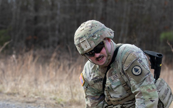 Soldiers compete in 30th Troop Command Best Warrior Competition