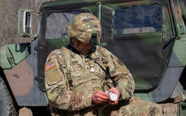 Soldiers compete in 30th Troop Command Best Warrior Competition