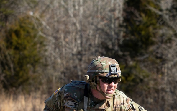 Soldiers compete in 30th Troop Command Best Warrior Competition
