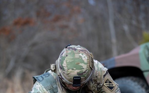 Soldiers compete in 30th Troop Command Best Warrior Competition