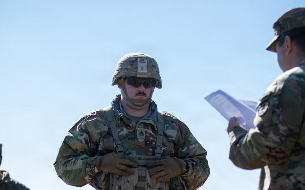 Soldiers compete in 30th Troop Command Best Warrior Competition