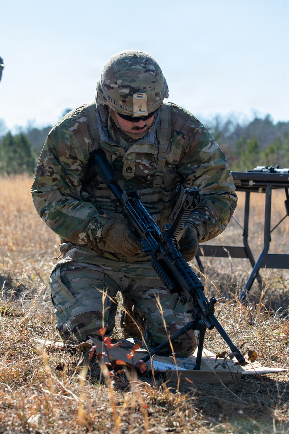 Soldiers compete in 30th Troop Command Best Warrior Competition
