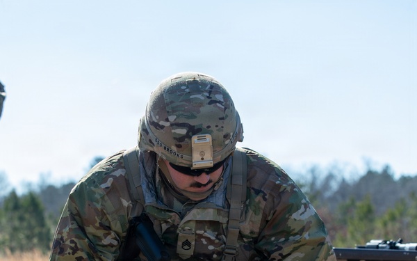 Soldiers compete in 30th Troop Command Best Warrior Competition