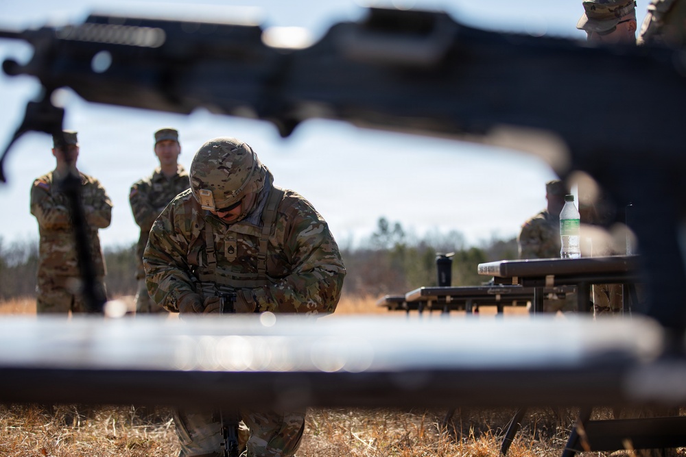 Soldiers compete in 30th Troop Command Best Warrior Competition