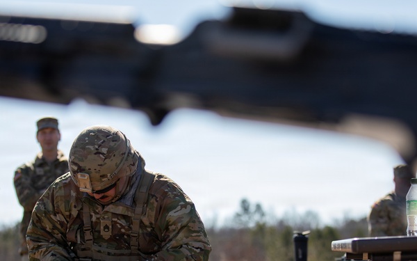 Soldiers compete in 30th Troop Command Best Warrior Competition