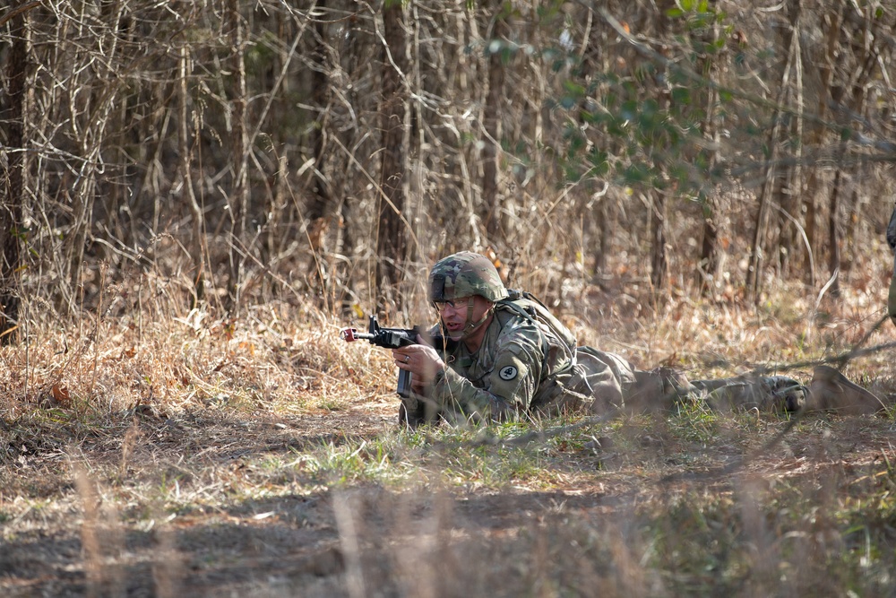 Soldiers compete in 30th Troop Command Best Warrior Competition