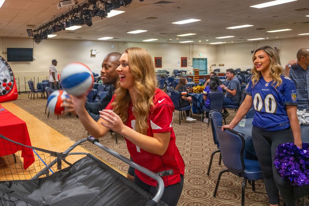 NFL Cheerleader Visit