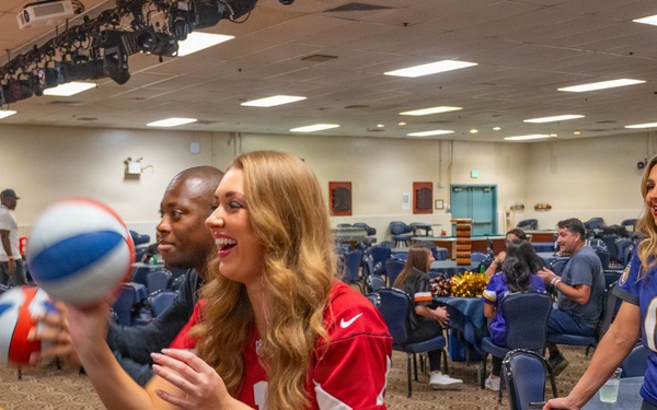 NFL Cheerleader Visit